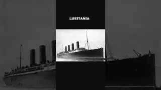 Cunard Ships and their Fate | #shorts #lusitania #carpathia #mauretania