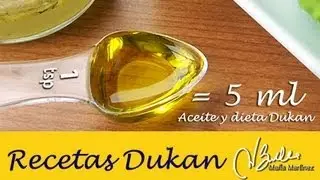 Aceite y Dieta Dukan + Salsa para ensaladas  / Can I use olive oil in the Dukan Diet?