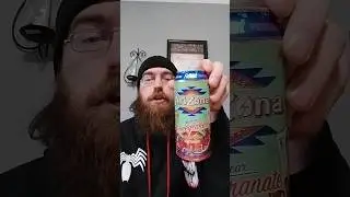 Arizona @PrimeVideo Fallout collab pomegranate #energydrink #drink #review #shorts