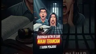 HEBOH‼️Hubungan Intim di Luar Nikah Terancam 1 Tahun Penjara⁉️