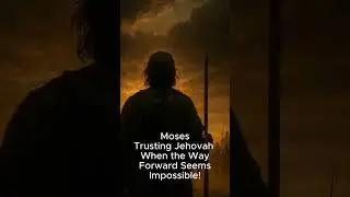 Moses &mdash; Trusting Jehovah When the Way Forward Seems Impossible