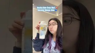 Heytea New Drop Alert🚨 Coconut Mango Blue