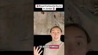 Royal cartouches of Rameses III found in Jordan!