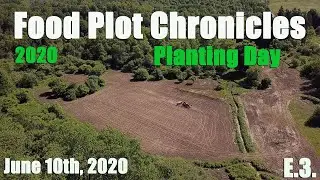 Food Plot Chronicles I E.3.  Planting Beans and Corn with an old drill