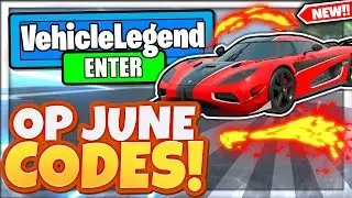 (JUNE 2021) ALL *NEW* SECRET OP CODES! Vehicle Legends Roblox