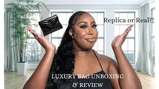 LUXURY BAG UNBOXING & REVIEW | REPLICA OR REAL??
