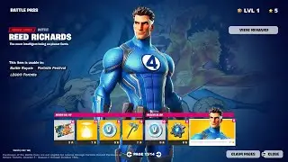 Fortnite Chapter 5 Season 4: Fantastic Four | Battle Pass Overview