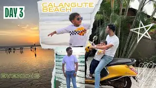 Calangute beach ..Day 3 .. Evening ..September 2024..#travel #lifeisbutadream #goabeach #goa ##beach