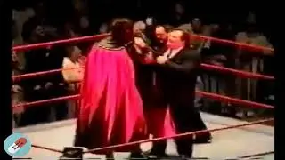 Rare Footage of Kane Wearing a Cape in 1997