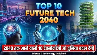 Top 10 Future Technologies Coming by 2040| Science & Technology Explained#trending #technology#facts