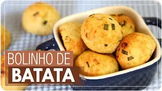 BOLINHO DE BATATA RECHEADO {saboroso e sequinho} | Mamãe Vida Saudável #333