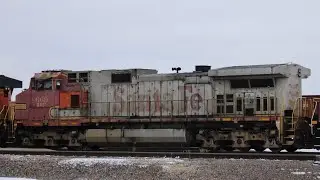 Cold, Snowy, and Windy day at Glorious Galesburg (1/7/24)