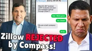 Zillow REJECTED by Compass? Is Housing Going Under??? 📱