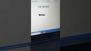 MS word symbol code | car symbol in MS word | MS word tutorial #msword #symbol #code #word #shorts