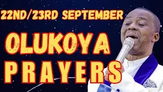 23RD SEPTEMBER, 2025 - ALL NIGHT BREAKTHROUGH MFM MIDNIGHT OLUKOYA PRAYERS FOR DELIVERANCE #mfm