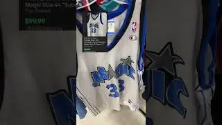 NBA Jersey Found THRIFTING❗️Find of the Century 😱 Retail $250 #reselling #thrifting