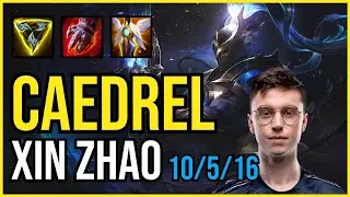 CAEDREL - XIN ZHAO vs GRAVES Jungle - EUW Master - Patch 11.3
