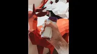 Граната из картона. Быстрый способ сделать полигональные скульптуры. Papercraft. Pepakura. Northpoly
