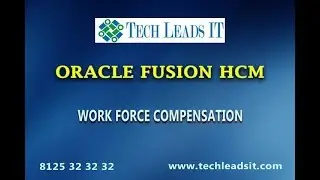 Oracle Fusion HCM Cloud Training Compensation Workforce Management guide