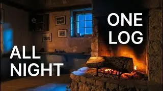 WWII Civilians Mastered This Heating Trick to Stay Warm All Night on ONE Log.