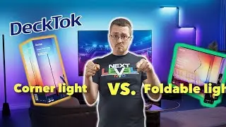 Напольные лампы Decktok RGB: сравнение угловых светильников и складных настенных светильников