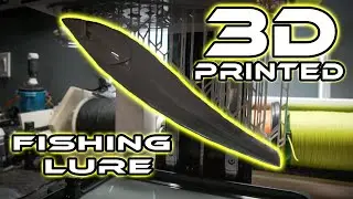 I 3D PRINTED A Striper Lure!!!