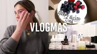 VLOGMAS DAY 16 | WINTER NIGHT SKINCARE ROUTINE + CELEBRATING MY DAD'S BIRTHDAY