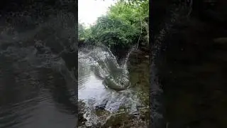 That&rsquo;s a HUGE Splash! #rock #splash