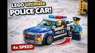 LEGO Police Car Build 🚓 | Fast, Fun & Satisfying Build!