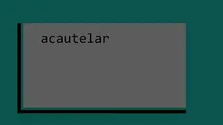 acautelar