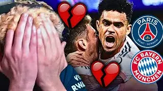 ПСЖ 1-2 Бавария &mdash; Реакции на голы 💔