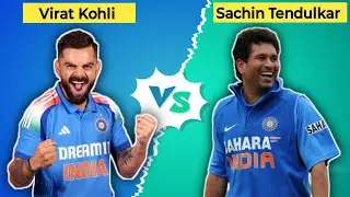 Virat Kohli 🆚 Sachin Tendulkar (ODI) One Day International Career Comparison, Who is The Real King