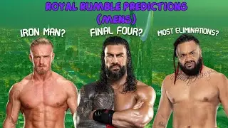WWE MENS ROYAL RUMBLE 2026 PREDICTIONS! | WWE (Part 2)