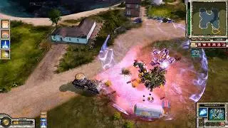 C&C Red Alert 3 - future tank x-1 cause damage to itself and does way less damage their own units