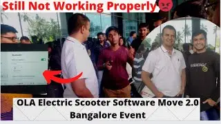 Ola Electric Move 2.0 Software Launch || Bangalore Event || 🛵 #JoinTheRevolution #olaelectricscooter