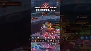 Throne and Liberty How To Hold 100 Enemies - FIGHTERRR Edition #throneandliberty #tnl