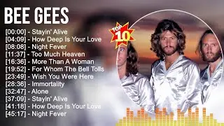 B e e G e e s Greatest Hits 2023 ~ Top 100 soft rock Artists