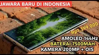 JAWARA BARU! 144Hz, 7500mAh - 7 HP Baru Rilis Spek Dewa!