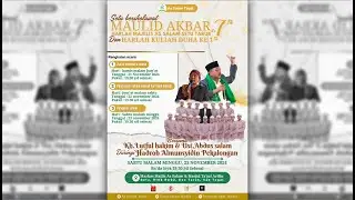 SETU BERSHOLAWAT, BERSAMA AL MUNSYIDIN PEKALONGAN - Majlis As Salam Setu Tarub, Tegal