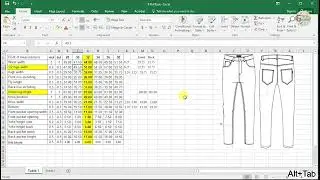 20. Basic 5 pocket pant pattern, Grading, Marker making | optitex Cad, bangla, part-4 | GTech