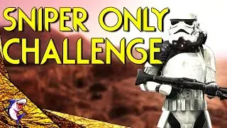SNIPER CHALLENGE! | Star Wars Battlefront (Gameplay)