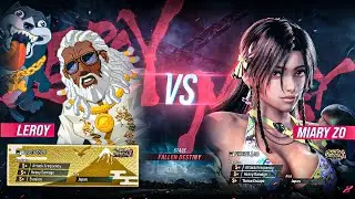 Tekken 8 | AO (Miary zo) Vs Josefu (Leroy) 👊 T8 High Level Gameplay 👊