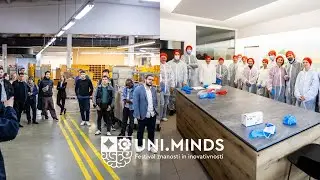 UNI.MINDS 2025: Utrinki z obiskov podjetij Po&scaron;ta Slovenije in Skupina Pivka- Delamaris