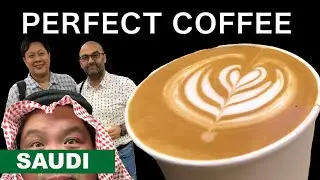 RIYADH COFFEE TOUR - Amazing Cappuccino at Camel Step