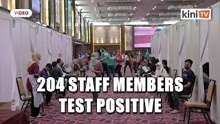 204 staff members test positive for Covid-19 at IDCC vaccination centre
