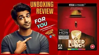 NAKED LUNCH 4K ARROW VIDEO Bluray Unboxing & Review!! #movies #film #4k