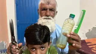 ASMR bundle of massage cutting ✂️ and unique trigger with ASMR gull and nice 👍 old man