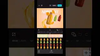 Product Ad Editing Timeline in CapCut #shorts