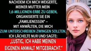 Mama nannte mich gierig, weil ich kein Luxus Dinner für 30 Leute zahlen wollte – das war zu viel