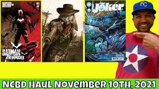New Comic Book Day Haul November 10th, 2021 Hot new comics this week! #ncbd